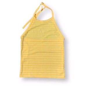 Cute America Eagleyellow bright Hater-neck top.